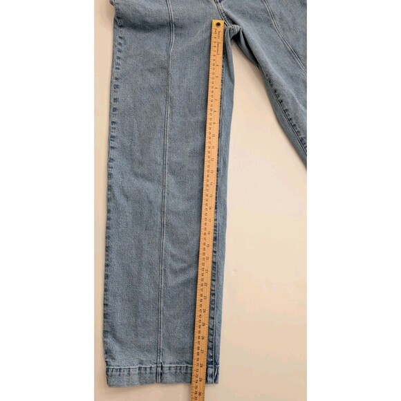 Madewell The Perfect Vintage Wide Leg Jean Size 27 Paradelle Wash Front Seam - Picture 8 of 12